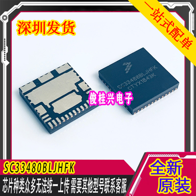 SC33480BLJHFK SC33480 QFN 适用于保时捷电脑板易损芯片全新现货