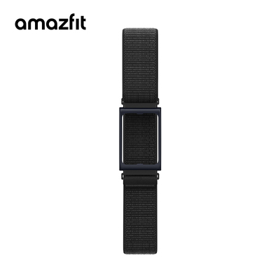 Amazfit华米Helio Strap运动臂带曜带黑尼龙编织快拆表带透气排汗快干不沾手魔术贴适配华米运动手环