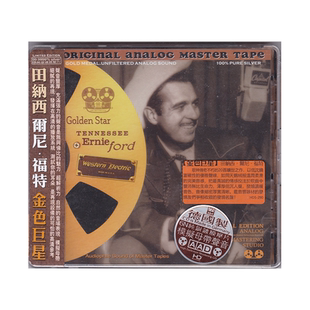 正版 田纳西尼尔福特 金色巨星 CD唱片 6N纯银镀膜压片