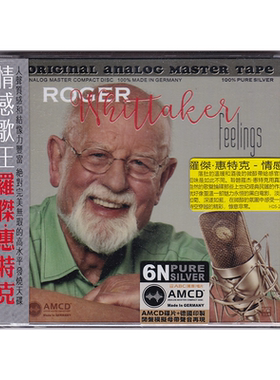 正版 情感歌王 罗杰惠特克 经曲乡村民谣作品 AMCD