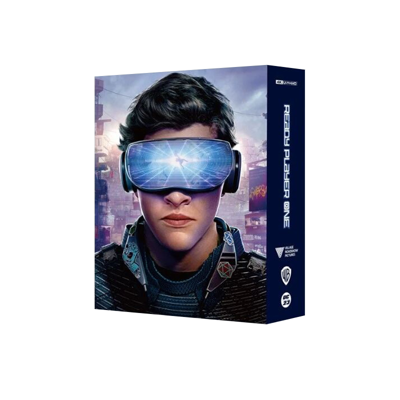 正版 头号玩家 4K ULTRA HD+BD双碟版 蓝光电影碟片 UC限量大礼盒