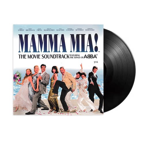 原装进口 妈妈咪呀! MaMMa Mia! 电影原声带OST 2LP黑胶唱片12寸