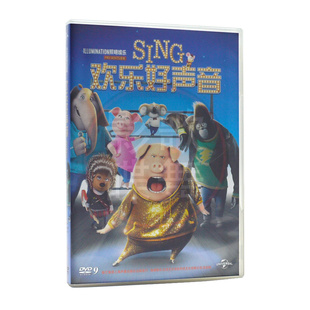 中文 英语 D9光盘 欢乐好声音儿童动画片电影光盘碟片高清DVD 正版