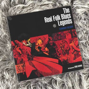 星际牛仔 蓝胶 Cowboy 动漫电影原声带 2LP黑胶唱片 Bebop 正版