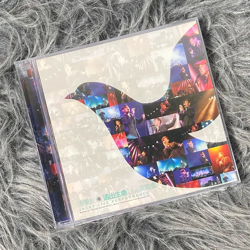 正版 张学友 2004 活出生命演唱会Live 2CD唱片