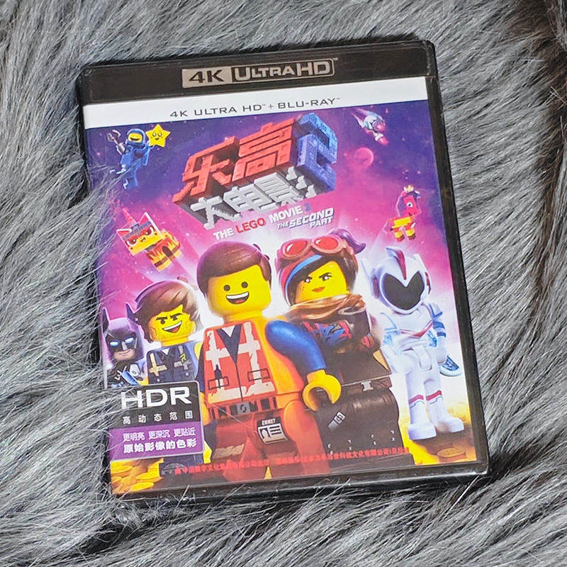 正版乐高大电影2高清4KUHD蓝光BD双碟版动画奇幻冒险电影光盘碟片