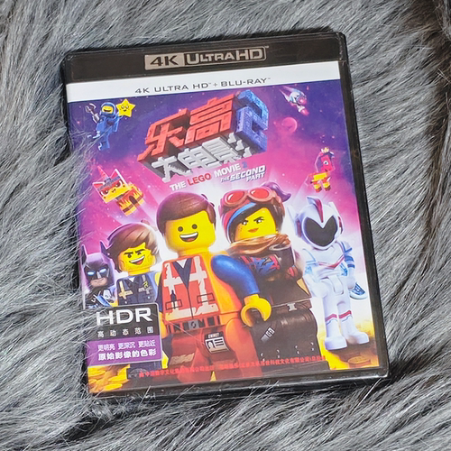 正版乐高大电影2高清4KUHD蓝光BD双碟版动画奇幻冒险电影光盘碟片