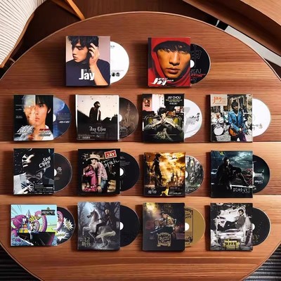 正版 JAY周杰伦15张专辑套装礼物 八度空间 环球版 CD唱片+歌词本