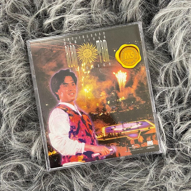 正版 谭咏麟专辑 大球场演唱会 宝丽金88级品音色系列 2CD唱片