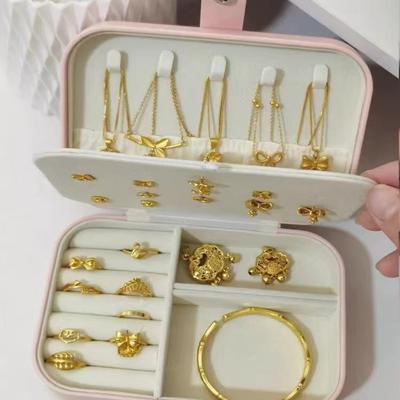 黄金存放盒便携防氧化首饰盒