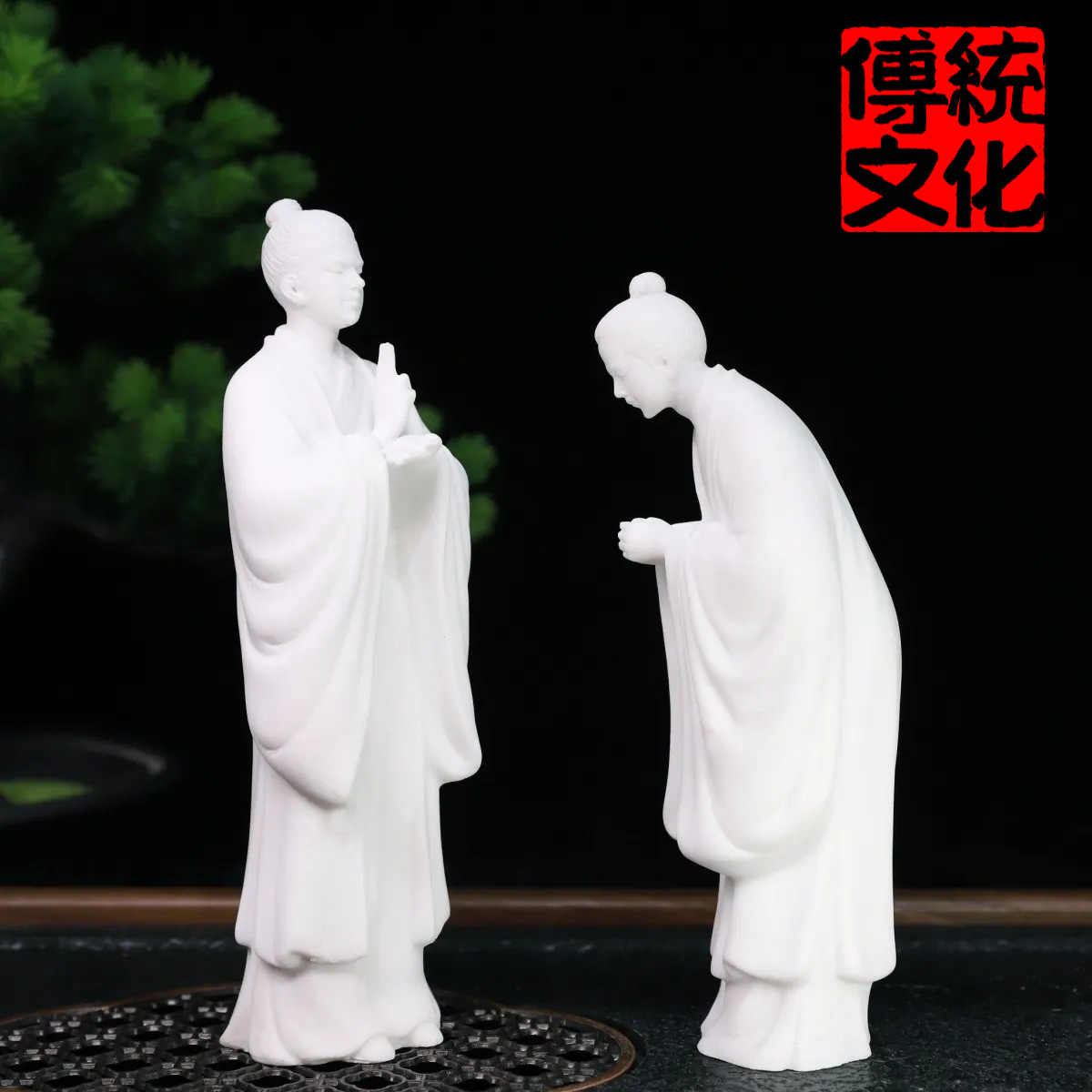 白云石道家道士创意摆件客厅茶室茶台茶宠桌面茶盘装饰品,家居饰品,装饰摆件,淘宝优惠券,粉丝福利购,淘宝优惠卷