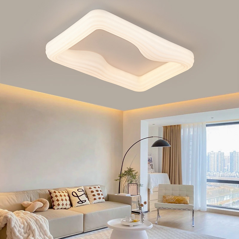 客厅灯北欧风家用温馨浪漫卧室吸顶灯网红ins奶油风少女房间led灯