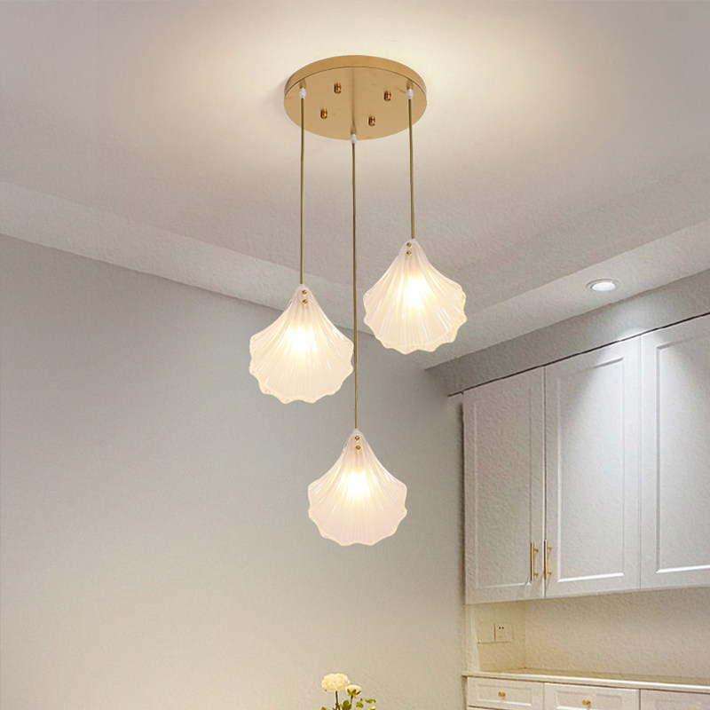 床头小吊灯餐厅过道玄关楼梯灯法式创意玻璃吧台复古三头餐吊灯具,家装灯饰光源,床头/玄关/吧台/过道吊灯,淘宝优惠券,粉丝福利购,淘宝优惠卷