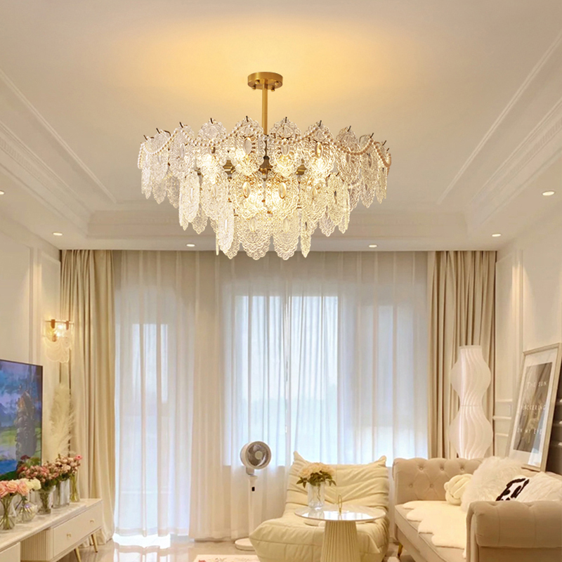 法式法式田园后现代铁艺吊灯