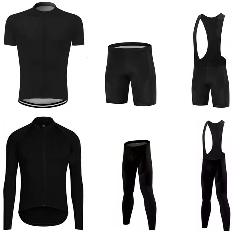 黑色百搭款短袖骑行服春秋夏季长袖自行车服秋冬季抓绒男女打底衫