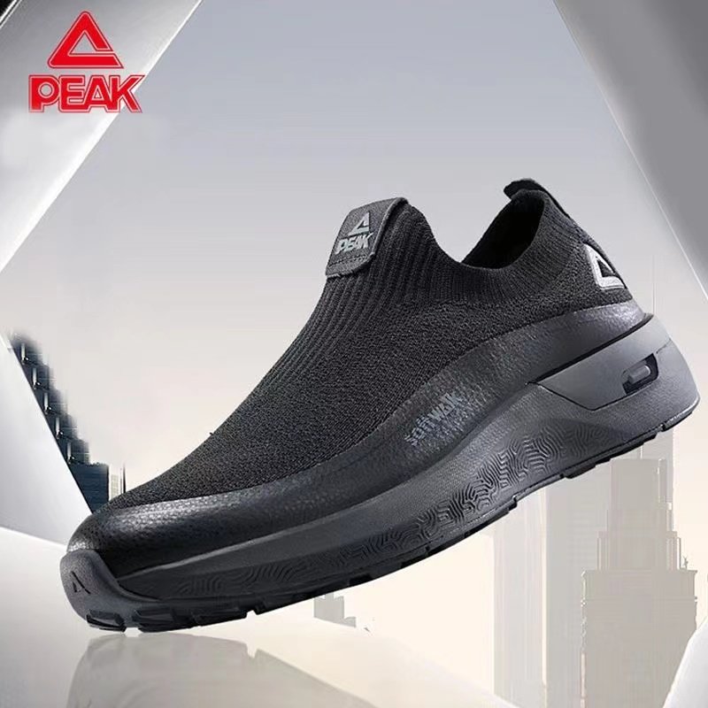 匹克态极知行softwalk丨休闲鞋男女一脚蹬走路鞋软底轻便运动鞋