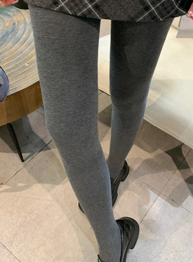 格雷系灰色连裤袜春夏外穿打底裤百搭安可雷穿搭加绒不掉档打底袜