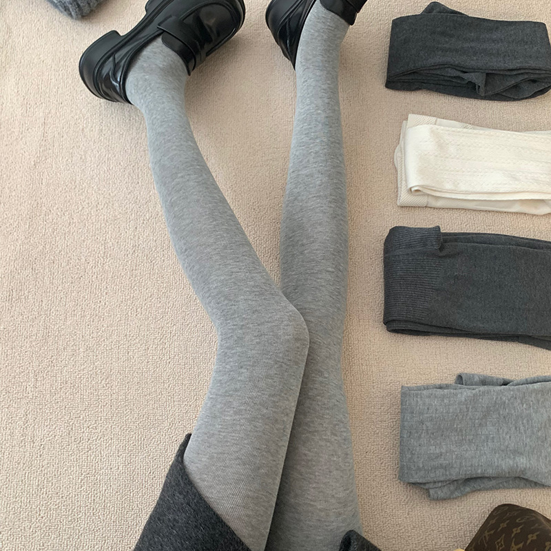 带脚后跟不勒脚指头羊毛连裤袜