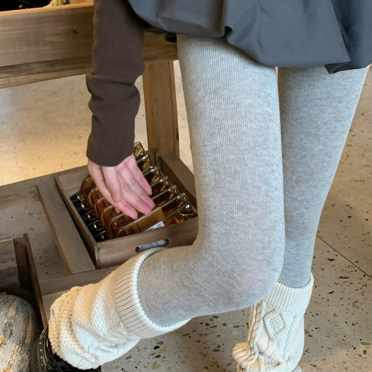 浅灰色打底裤女秋性感微透外穿高腰显瘦不掉裆打底袜miu风连裤袜,女士内衣/男士内衣/家居服,连裤袜/打底袜,淘宝优惠券,粉丝福利购,淘宝优惠卷