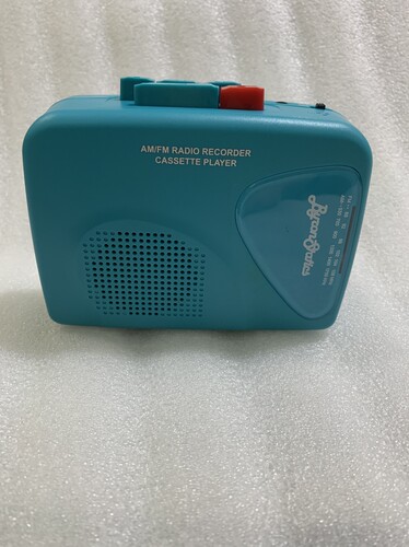 怀旧磁带随身听 am fm收音机 录音功能带外响 耳机孔 超好外壳