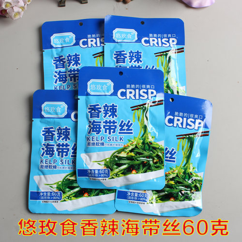 悠玫食香辣泡椒藤椒海带丝60g