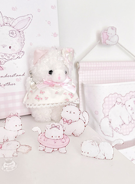 MG原创马桶按压器团团猫可爱马桶按钮美甲冲水辅助配件挂钩把手