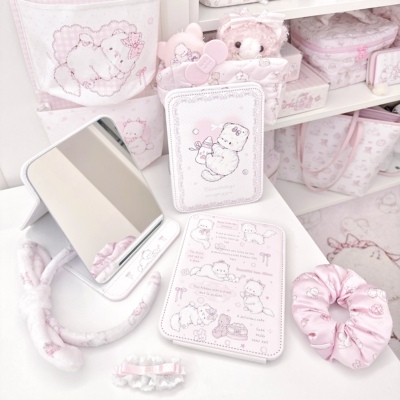 MG原创桌面化妆镜猫咪系列便携