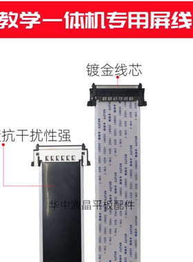 适用希沃 S65EB S70EB S75EB S86EB教学一体机液晶排线 主板屏线
