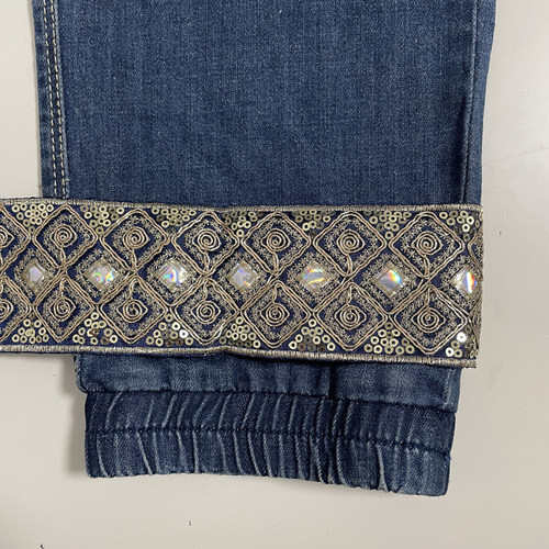 牛仔裤加长接边神器牛仔裤脚接边