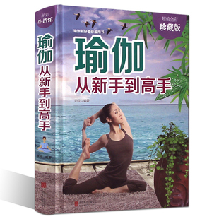 瑜伽从新手到高手 阴瑜伽 瘦身塑身教程瑜伽体式 瑜伽书籍瘦身 减肥神器初级入门瑜伽书减肥塑身健身瑜伽练习书JT 大全 现货正版