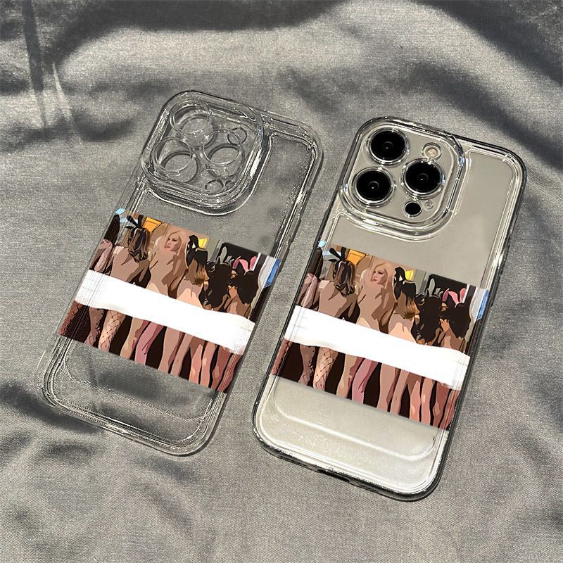 欧美女郎适用iPhone17ProMax手机壳16pro苹果14/15创意13新款16