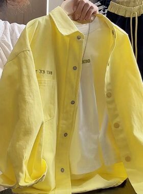 【芝士奶黄】春季衬衫长袖春秋2025新款中大童洋气时髦春装