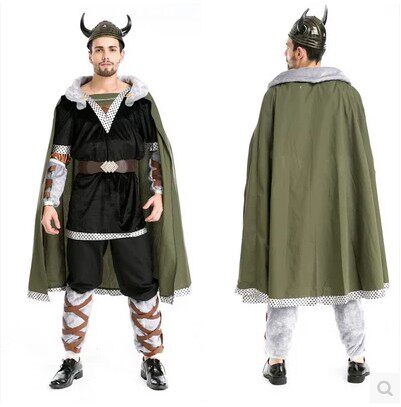 威武万圣节服装男式游戏制服大码男士舞台演出服牛魔王角色扮演服