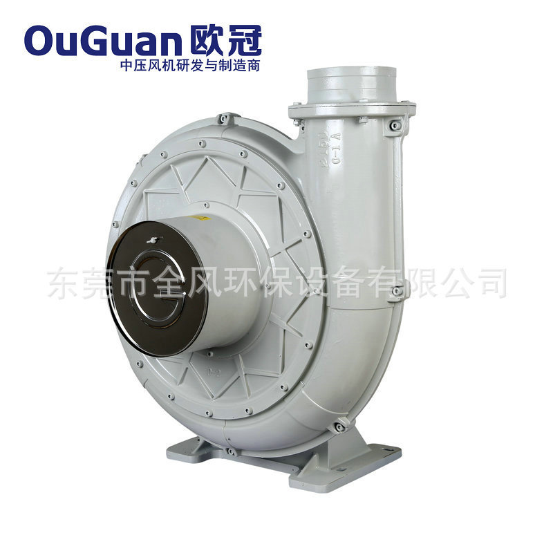 欧冠中压风机TB150-5(3.7KW)有机肥料发酵鼓风机