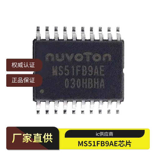 MS51F89AE新唐MS51FB9AE芯片mcu替代N76E003AT20兼容STM8S003F3P6