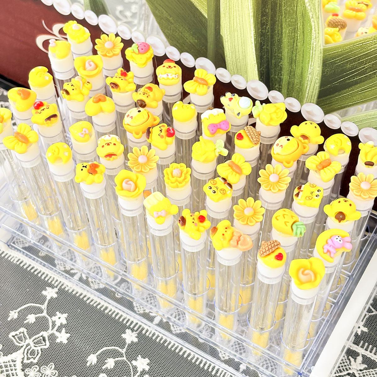彩色睫毛刷独立装可重复眉睫两用图片