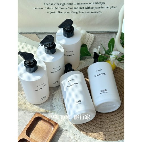 康莱德酒店Byredo百瑞德荒漠孤魂身体乳洗发水护发沐浴露450ml