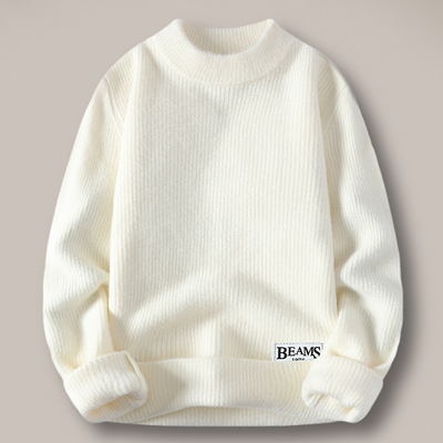 加绒加厚男士毛衣打底衫