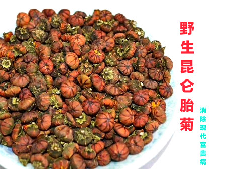 青海特产 正宗雪菊胎菊 菊花茶