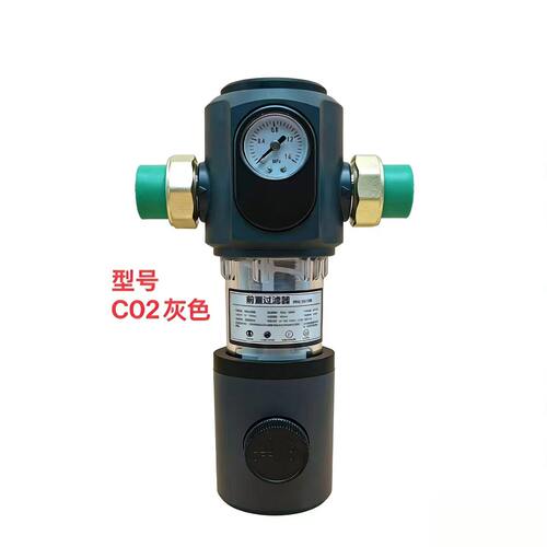 利舍尔前置过滤器自清洗带压力表