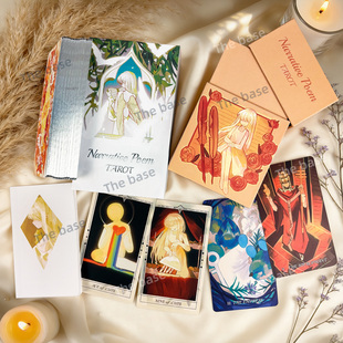 现货正版叙事长诗塔罗牌Narrative Poem Tarot英文韦特高颜值卡