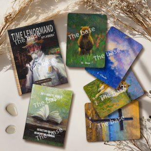 阿卡纳正版雷诺曼时光利诺曼卡牌Time Lenormand桌游牌原创正品