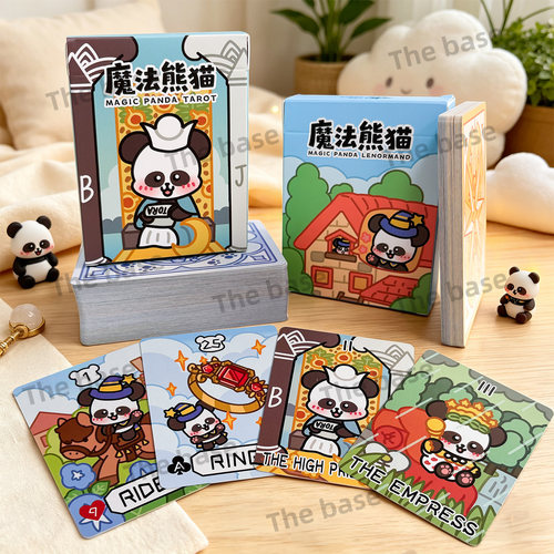 正版魔法熊猫塔罗牌雷诺曼腊条龙