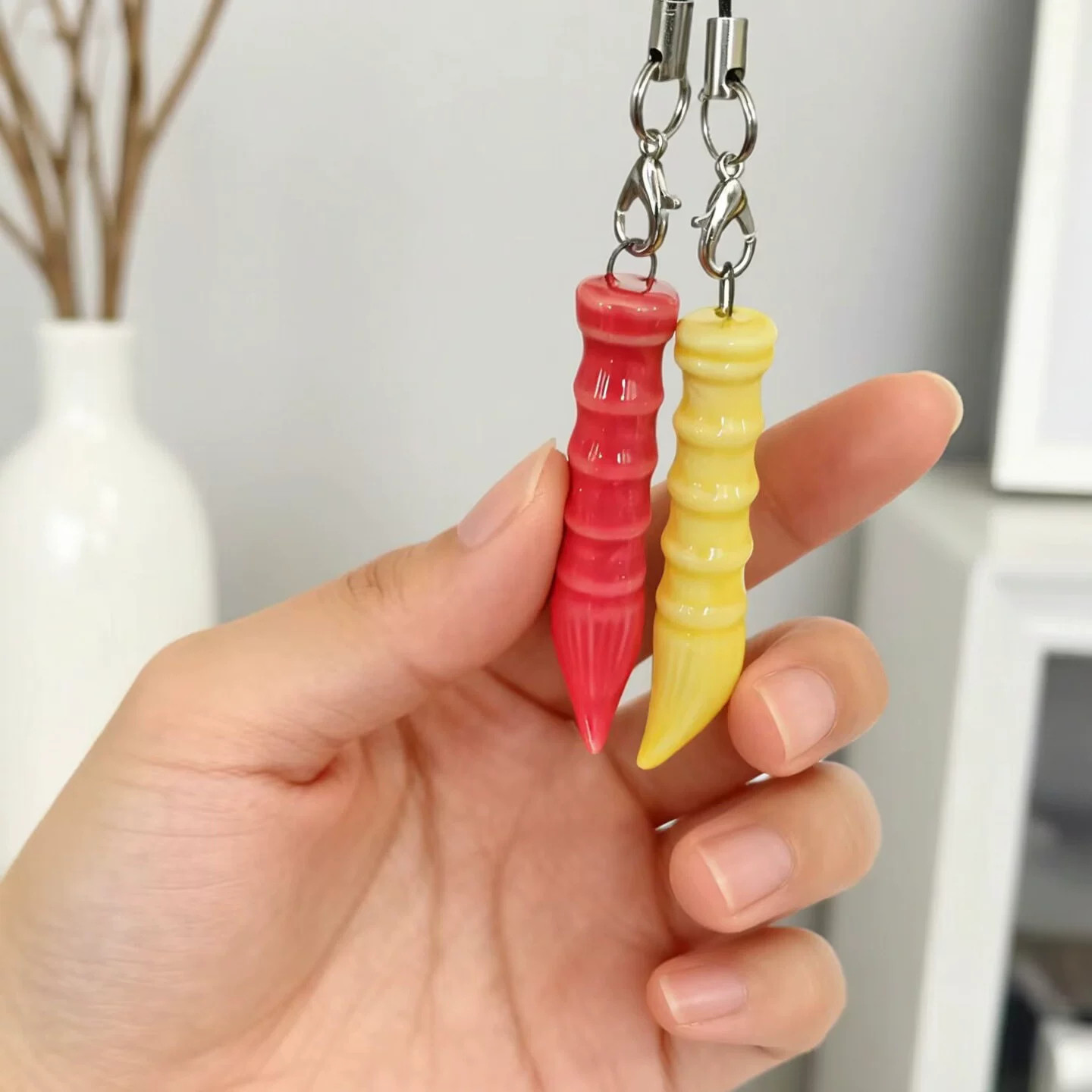 陶瓷文昌笔项链吊坠随身佩戴