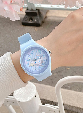 小学生手表高颜值卡通玉桂狗美乐蒂5岁6岁7岁8岁9岁儿童初中生