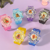 卡皮巴拉手表男孩女孩只看时间夜光卡通3岁4岁5岁6岁7岁8岁儿童