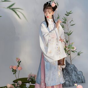 租汉服古装出租明制红楼梦林黛玉薛宝钗同款古风舞蹈拍照演出服装