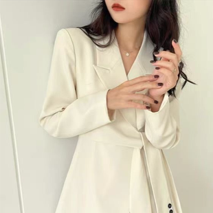 韩国正品 温柔御姐 款 连衣裙 新款 西装 MARKET春季 COTTON 代购 时尚