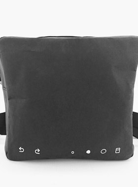 涂手TOSHOW原创设计文艺水洗牛皮纸男女背包双肩包