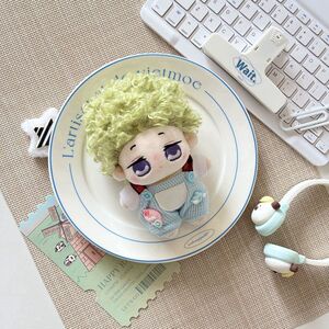 原创动漫学园奶爸同人周边虎太郎属性虎星星10cm棉花娃娃超萌玩偶